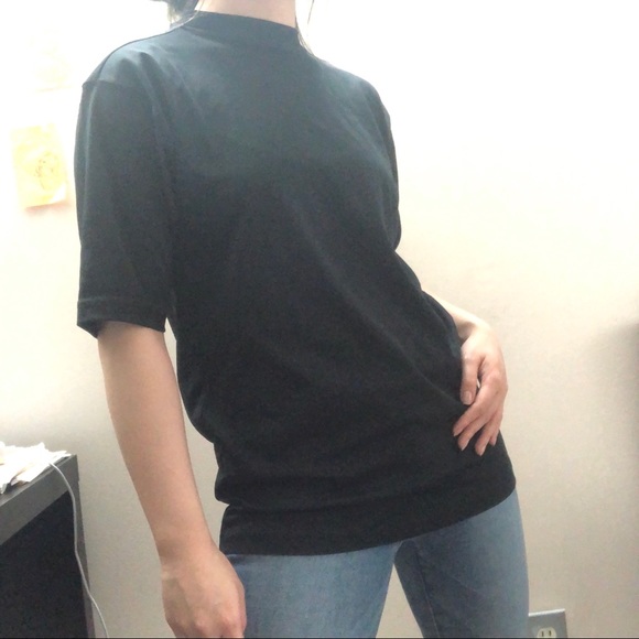 3/$10 - Silky Mock Neck T-Shirt - Picture 1 of 4